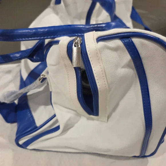 Dolce & Gabbana Light Blue Women's Bag - White and Blue - Picture 5 of 8